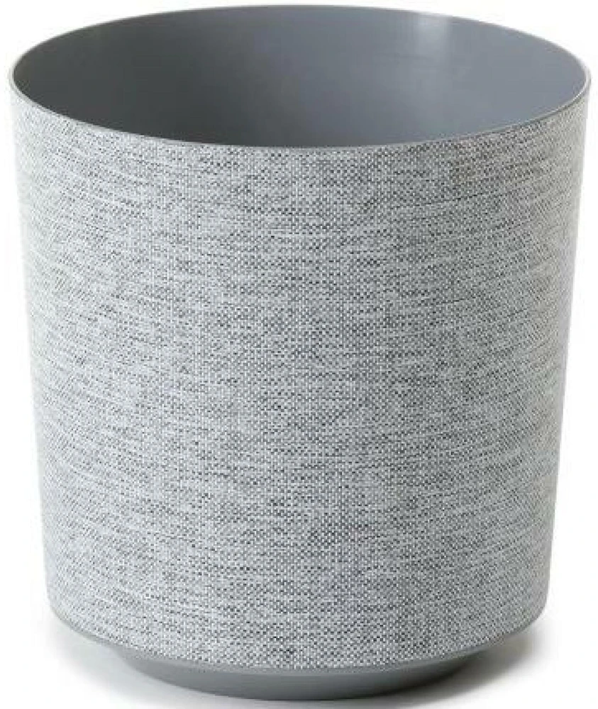 Lamela Gėlių vazonas "Gama textil" 195x201mm, 4,9L, pilkas