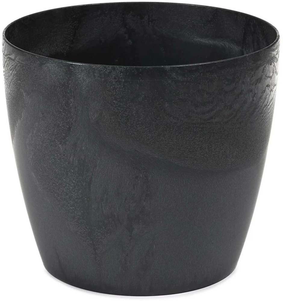 Lamela Gėlių vazonas Magnolija 250x220 mm, betoninis tamsiai pilkas