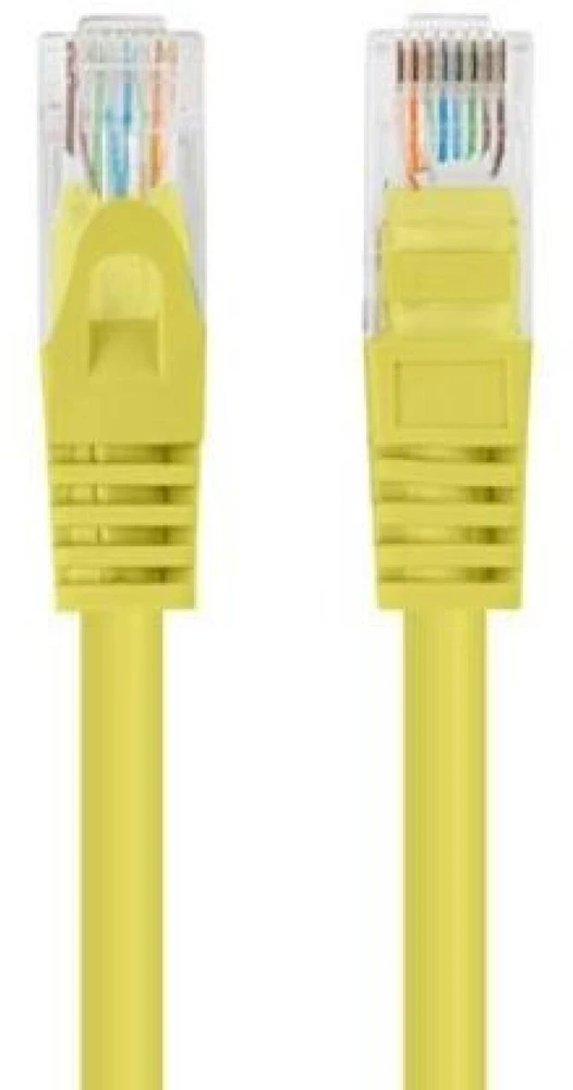 Lanberg 10-Pack Patchcord kat.5e UTP 3m geltona Fluke Passed
