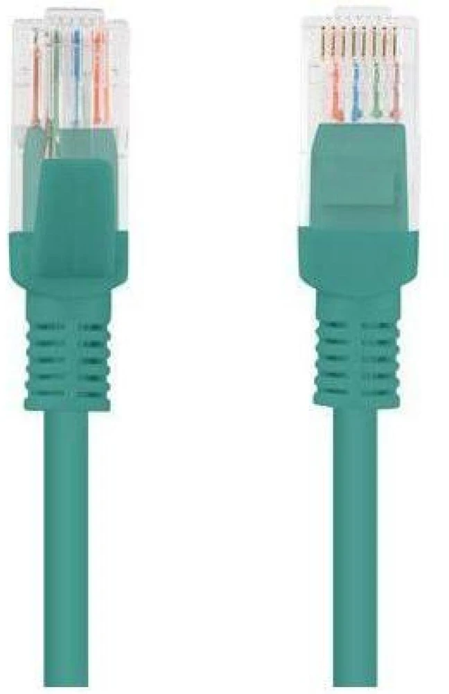 Lanberg 10-Pack Patchcord kat.5e UTP 2m žalia Fluke Passed