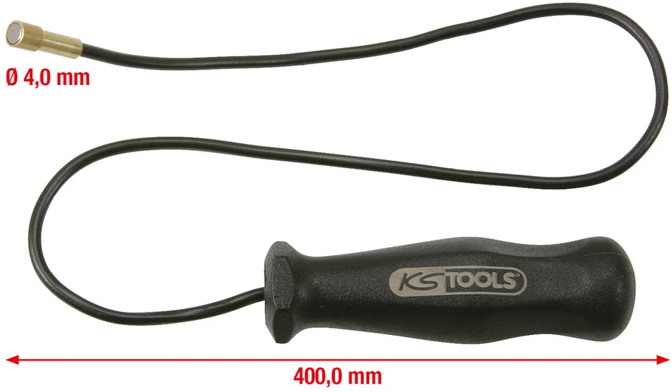 KSTOOLS Lankstus magnetas KS Tools; 4x400 mm