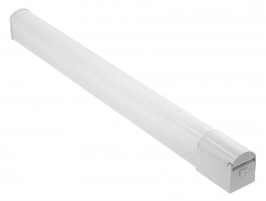 GTV 15W LED linijinis šviestuvas JASMIN, baltas, 4000K, IP44, su kištukiniu lizdu
