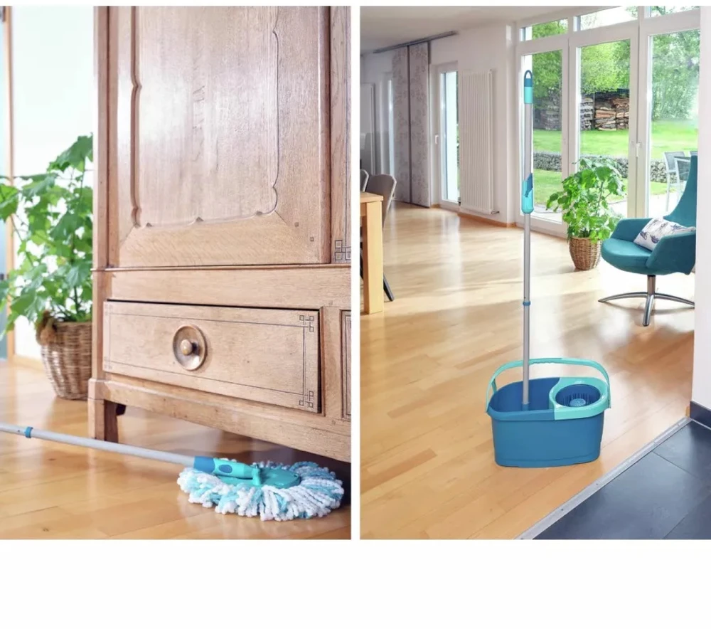 Leifheit grindų valymo rinkinys Clean Twist Disc Mop, 1052102