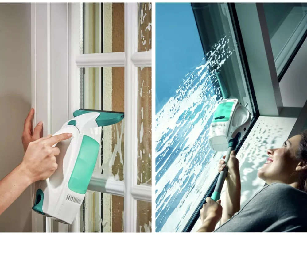 Leifheit 51016 electric window cleaner Mėlyna, Baltas
