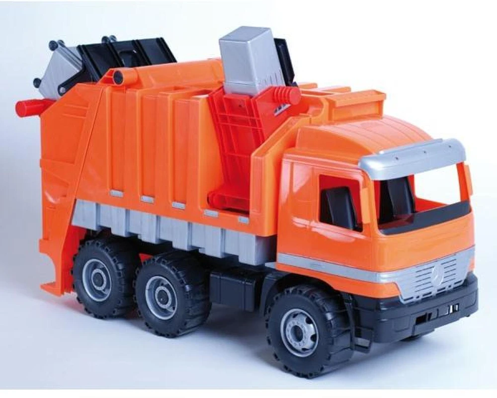 Šiukšlių mašina Lena Mercedes Actros, 72 cm (išlaiko 50 kg apkrovą)