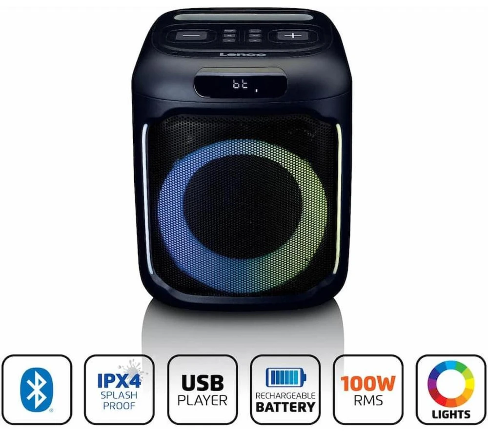 Lenco PA-101BK juoda