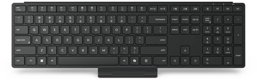 LENOVO WIRELESS MULTI-MODE PRO Klaviatūra 6000 - U.S. ENGLISH su Euro simboliu (103P)/ AI