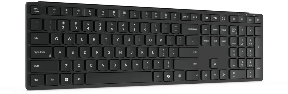 LENOVO WIRELESS MULTI-MODE PRO Klaviatūra 6000 - U.S. ENGLISH su Euro simboliu (103P)/ AI