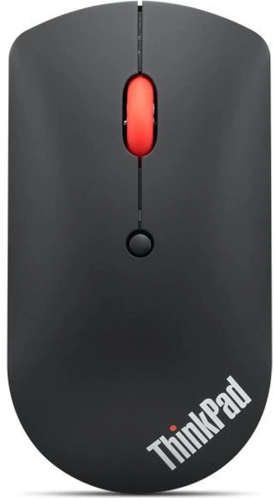 Lenovo | ThinkPad Bluetooth Silent Pelė w/o battery | Wireless | Bluetooth 5.0 | Juodas | 1 year(s)