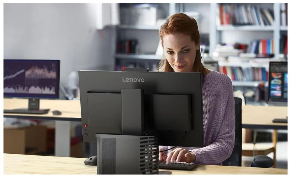 Monitorius Lenovo | ThinkVision T27QD-4v | 27 " | IPS | 16:9 | 120 Hz | 4 ms | 2560 x 1440 pikselių | 350 cd/m² | HDMI jungtys quantity 1 | Eclipse Juodas