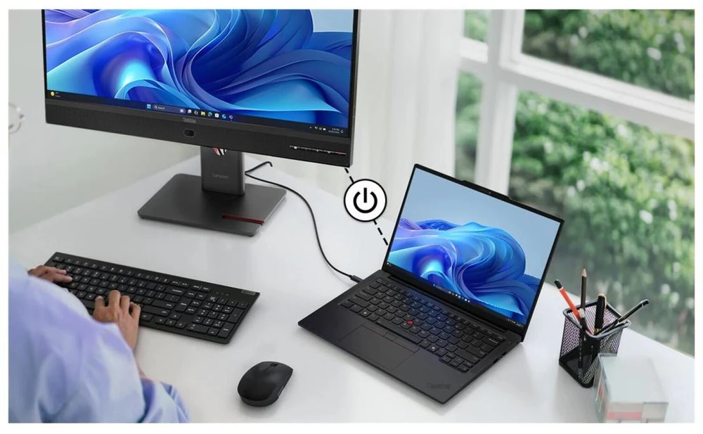 Monitorius Lenovo | ThinkVision T27QD-4v | 27 " | IPS | 16:9 | 120 Hz | 4 ms | 2560 x 1440 pikselių | 350 cd/m² | HDMI jungtys quantity 1 | Eclipse Juodas
