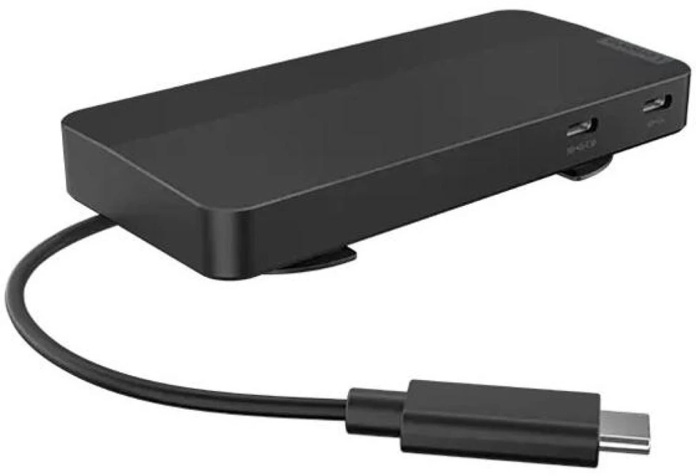 Lenovo | USB-C Dual Ekranas Travel Dock su adapteriu | 40B90100EU | Ethernet LAN (RJ-45) jungtys 1 | DisplayPorts quantity 1 | USB 3.0 (3.1 Gen 1) jungtys quantity 1 x USB-A 10 Gbps, 2 x USB-C 10 Gbps | HDMI jungtys quantity 1 | 65 W | Garantija 36 mėn.