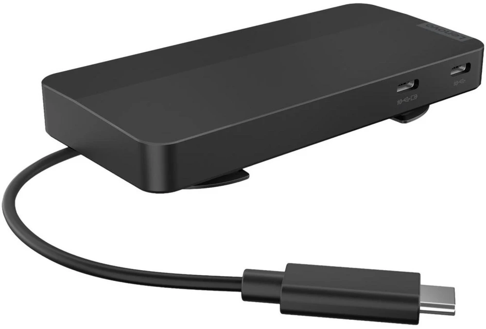 Lenovo | USB-C Dual Ekranas Travel Dock su adapteriu | 40B90100EU | Ethernet LAN (RJ-45) jungtys 1 | DisplayPorts quantity 1 | USB 3.0 (3.1 Gen 1) jungtys quantity 1 x USB-A 10 Gbps, 2 x USB-C 10 Gbps | HDMI jungtys quantity 1 | 65 W | Garantija 36 mėn.