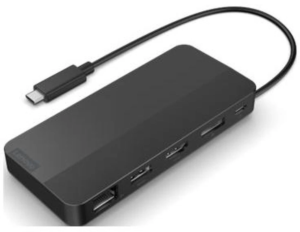 Lenovo | USB-C Dual Ekranas Travel Dock su adapteriu | 40B90100EU | Ethernet LAN (RJ-45) jungtys 1 | DisplayPorts quantity 1 | USB 3.0 (3.1 Gen 1) jungtys quantity 1 x USB-A 10 Gbps, 2 x USB-C 10 Gbps | HDMI jungtys quantity 1 | 65 W | Garantija 36 mėn.