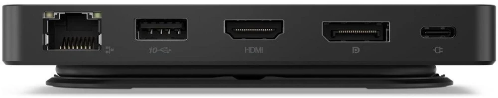 Lenovo | USB-C Dual Ekranas Travel Dock su adapteriu | 40B90100EU | Ethernet LAN (RJ-45) jungtys 1 | DisplayPorts quantity 1 | USB 3.0 (3.1 Gen 1) jungtys quantity 1 x USB-A 10 Gbps, 2 x USB-C 10 Gbps | HDMI jungtys quantity 1 | 65 W | Garantija 36 mėn.