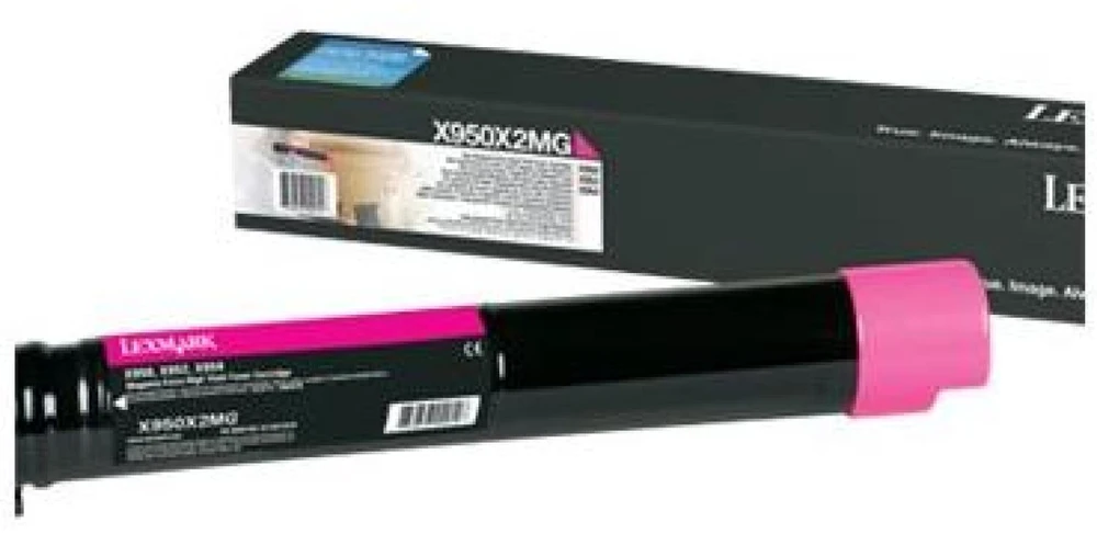 StarTech Lexmark X950X2MG | X95x Magenta ypač didelio našumo dažų kasetė (22K) | Kasetė | Magenta