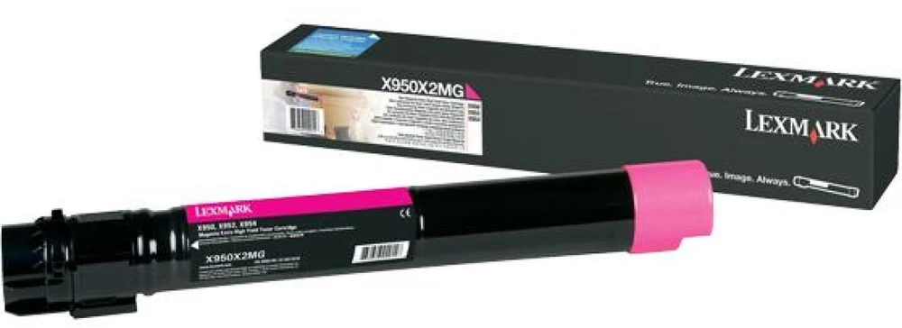 StarTech Lexmark X950X2MG | X95x Magenta ypač didelio našumo dažų kasetė (22K) | Kasetė | Magenta