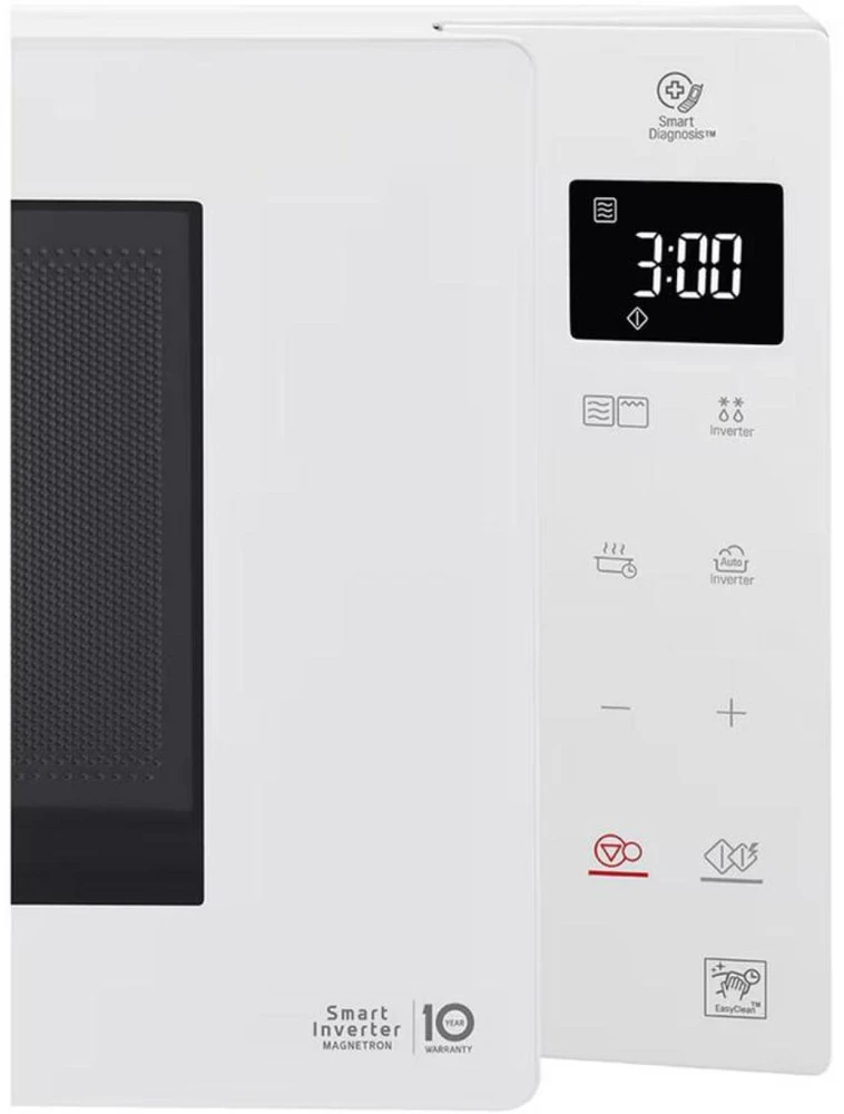 Lg Mikrobangų krosnelė MH6535GIH, 25l, 230V, 50Hz, 5 lygiai, 292mm lėkštė, Smart Inverter, I-Wave, kvarcinis grilis
