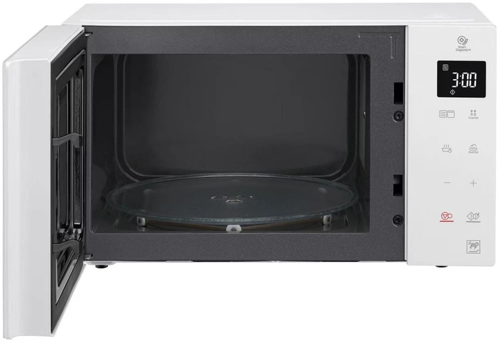 Lg Mikrobangų krosnelė MH6535GIH, 25l, 230V, 50Hz, 5 lygiai, 292mm lėkštė, Smart Inverter, I-Wave, kvarcinis grilis