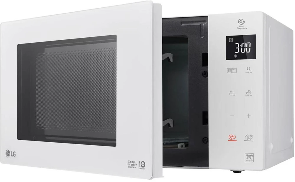 Lg Mikrobangų krosnelė MH6535GIH, 25l, 230V, 50Hz, 5 lygiai, 292mm lėkštė, Smart Inverter, I-Wave, kvarcinis grilis