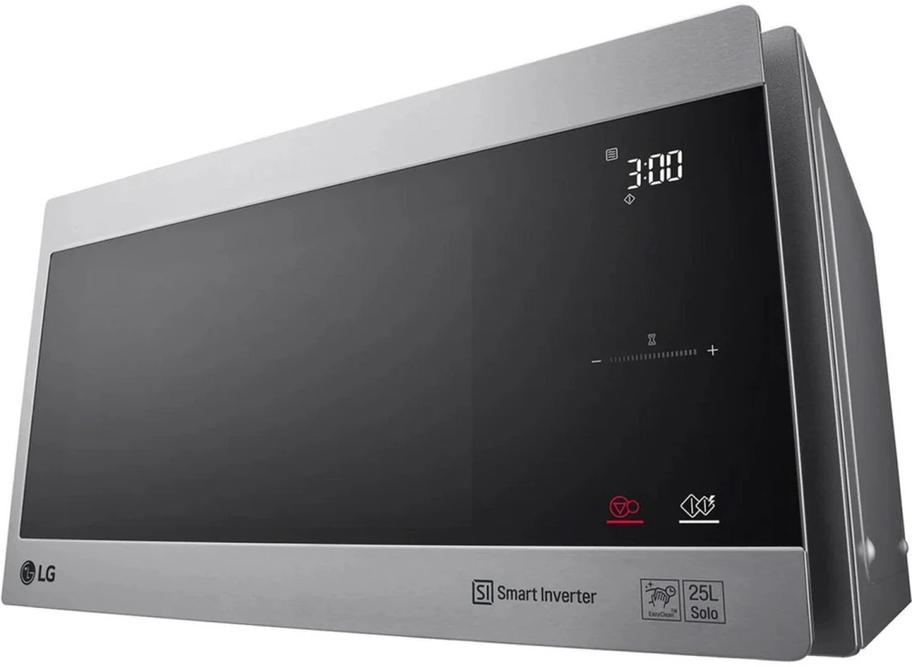 LG MS2595CIS mikrobangų krosnelė Stalviršis Mikrobangų krosnelė be papildomų funkcijų 25 L 1000 W Sidabras, Nerūdijančiojo plieno