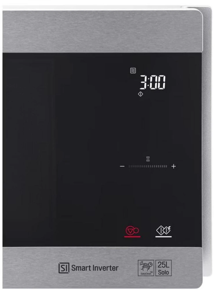LG MS2595CIS mikrobangų krosnelė Stalviršis Mikrobangų krosnelė be papildomų funkcijų 25 L 1000 W Sidabras, Nerūdijančiojo plieno