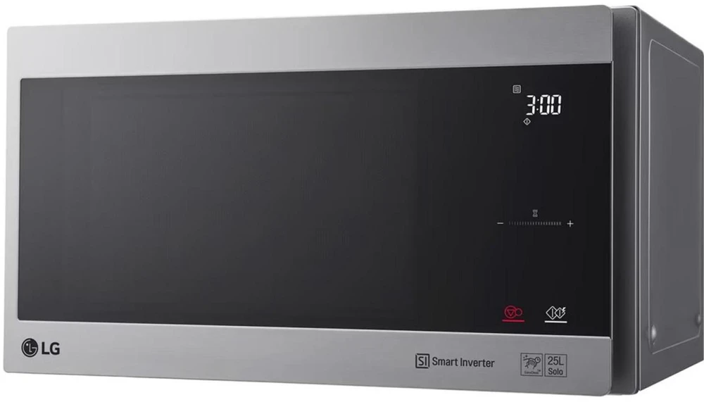 LG MS2595CIS mikrobangų krosnelė Stalviršis Mikrobangų krosnelė be papildomų funkcijų 25 L 1000 W Sidabras, Nerūdijančiojo plieno