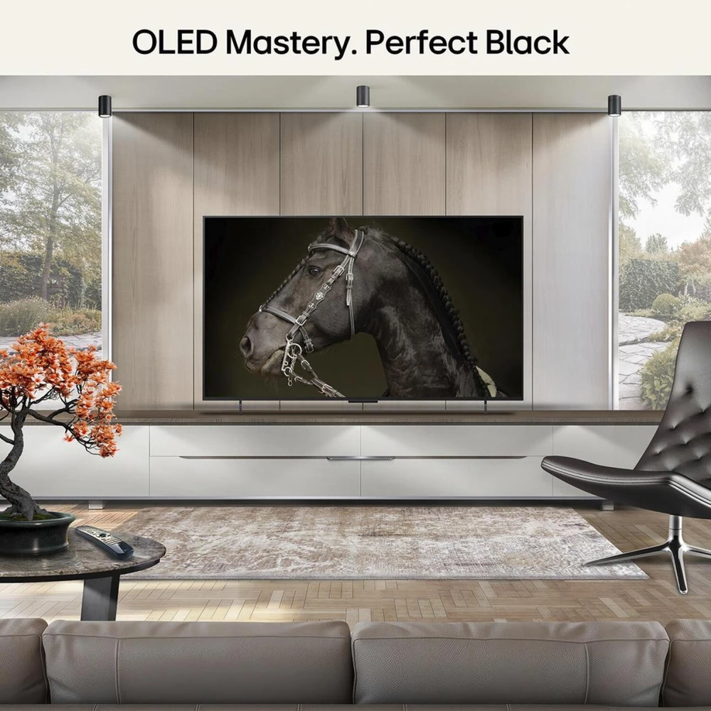 LG OLED televizorius OLED42C6ELB.AEUD, 105,5 cm, 3840x2160, 165 Hz, 4x HDMI 2.1, webOS 26, Dolby Vision, Dolby Atmos, VRR, ALLM