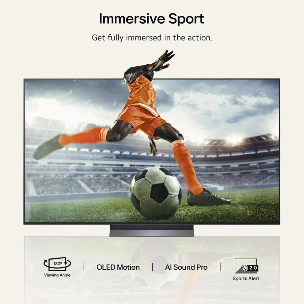 Lg OLED televizorius OLED48C6ELB.AEUD, 120.7cm, 4K UHD, 165Hz, OLED evo, HDMI 2.1, VRR, ALLM, G-SYNC, FreeSync Premium