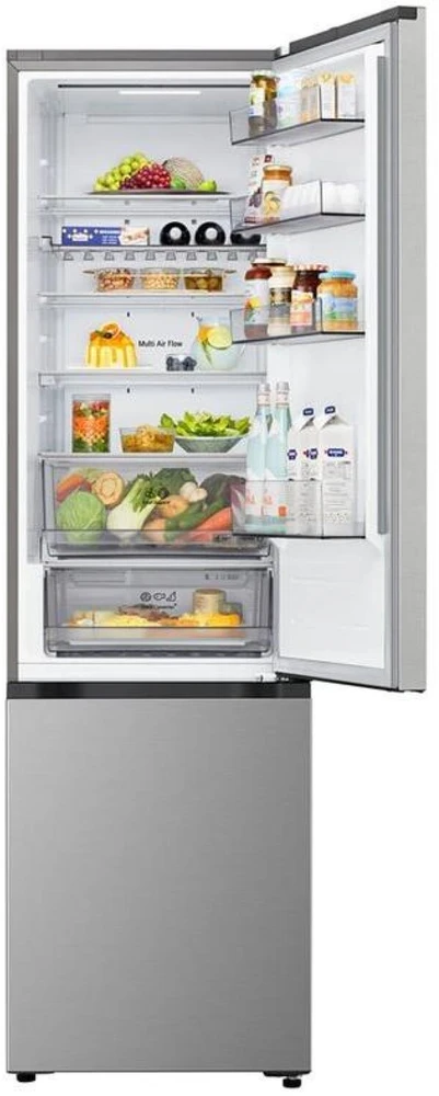 LG Šaldytuvas | GBBS312CPY | Energijos efektyvumo klasė C | Laisvai pastatomas | Aukštis 186 cm | Kombinuotas | No Frost sistema | Šaldytuvo neto talpa 220 L | Šaldiklio neto talpa 113 L | Ekranas | 34 dB | Sidabrinis Prime
