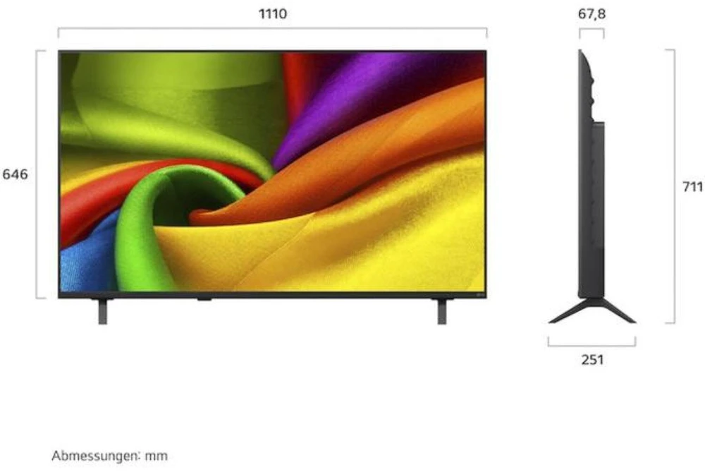 Televizorius LG 50NU800B6LC Nano Smart TV UHD Fernseher