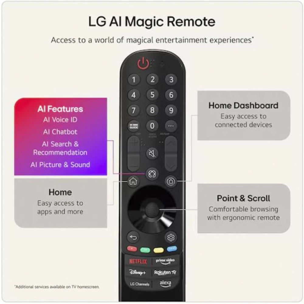 Televizorius 50" LG 50QNED7EB3C juoda