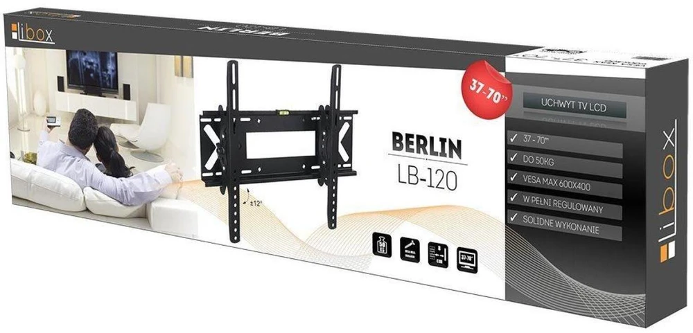 Laikiklis Libox LB-120 TV mount/stand 2.16 m (85") Juodas