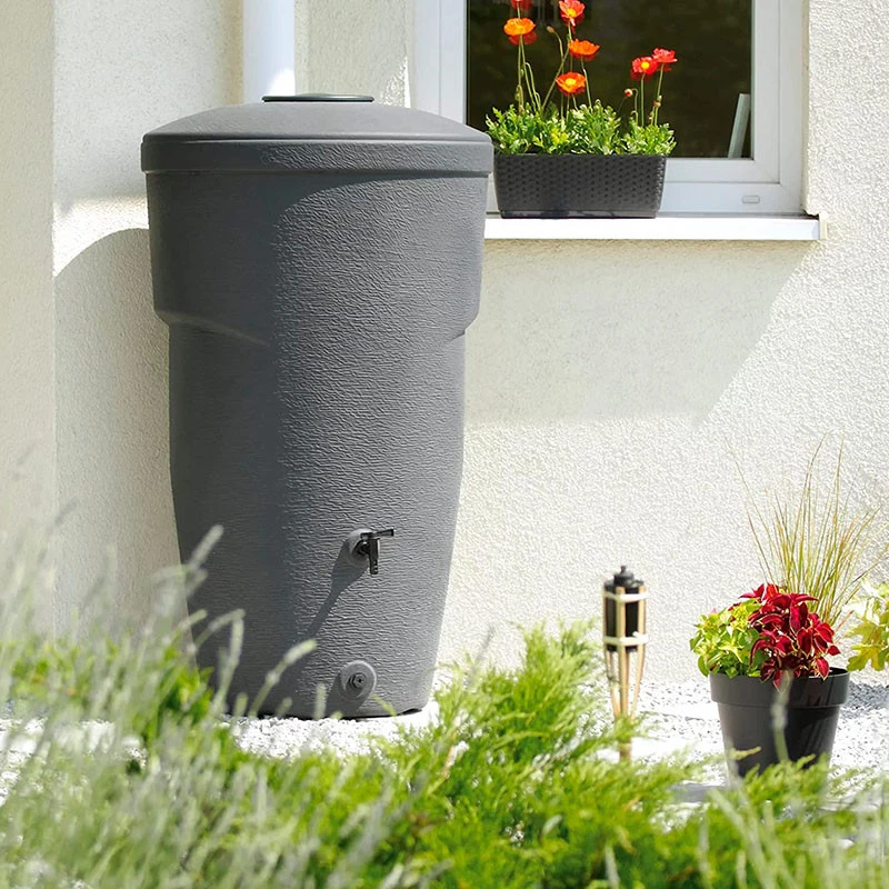 Prosperplast lietaus vandens talpykla wallycan 270l antracit