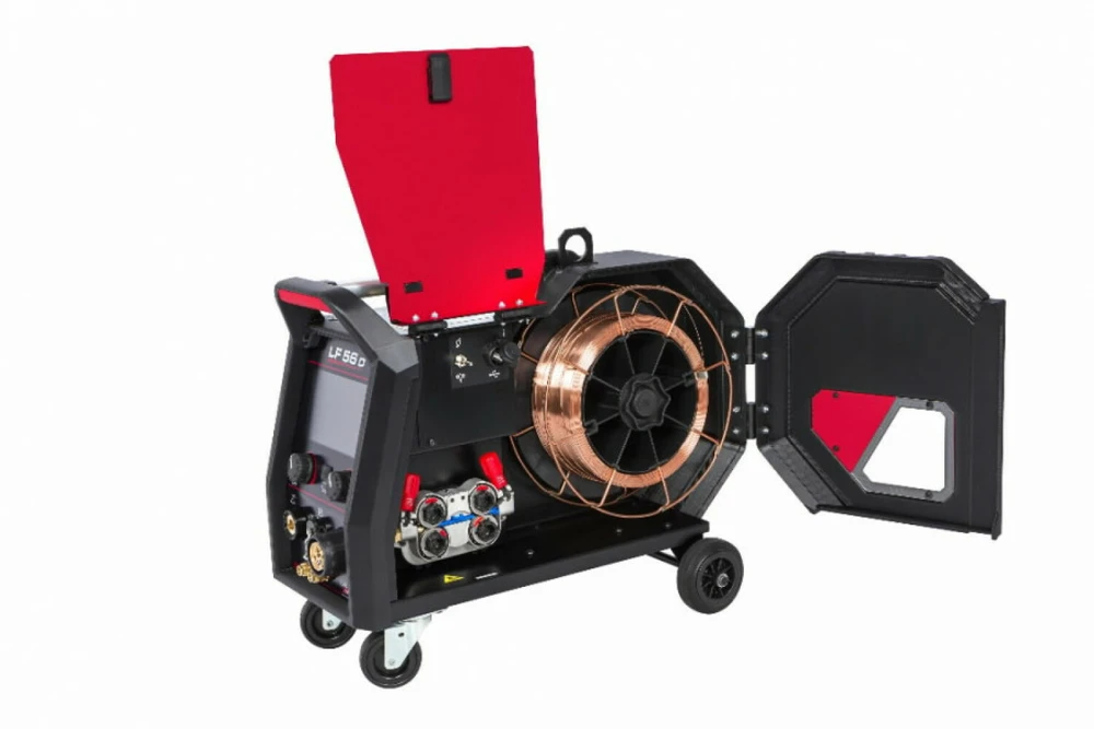 Lincoln Electric Padevējas LF-56D K14336-1, 17.7kg, 0.8-1.6mm, 1-22m/min, MIG/MAG, MMA, Lift TIG, 50 atminties vietų
