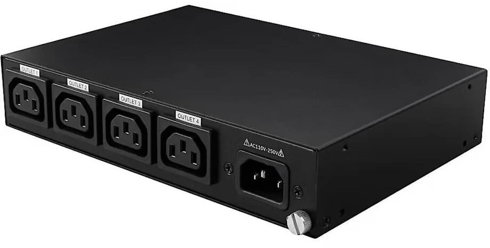 Šakotuvas Energijos paskirstymo įrenginys - LINDY 4 Port IPower Switch Smart PDU 4x IEC C13