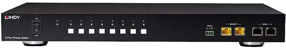 Šakotuvas Išmanusis PDU - Lindy 32623 8 Prievadų IPower Jungiklis 8x IEC C13