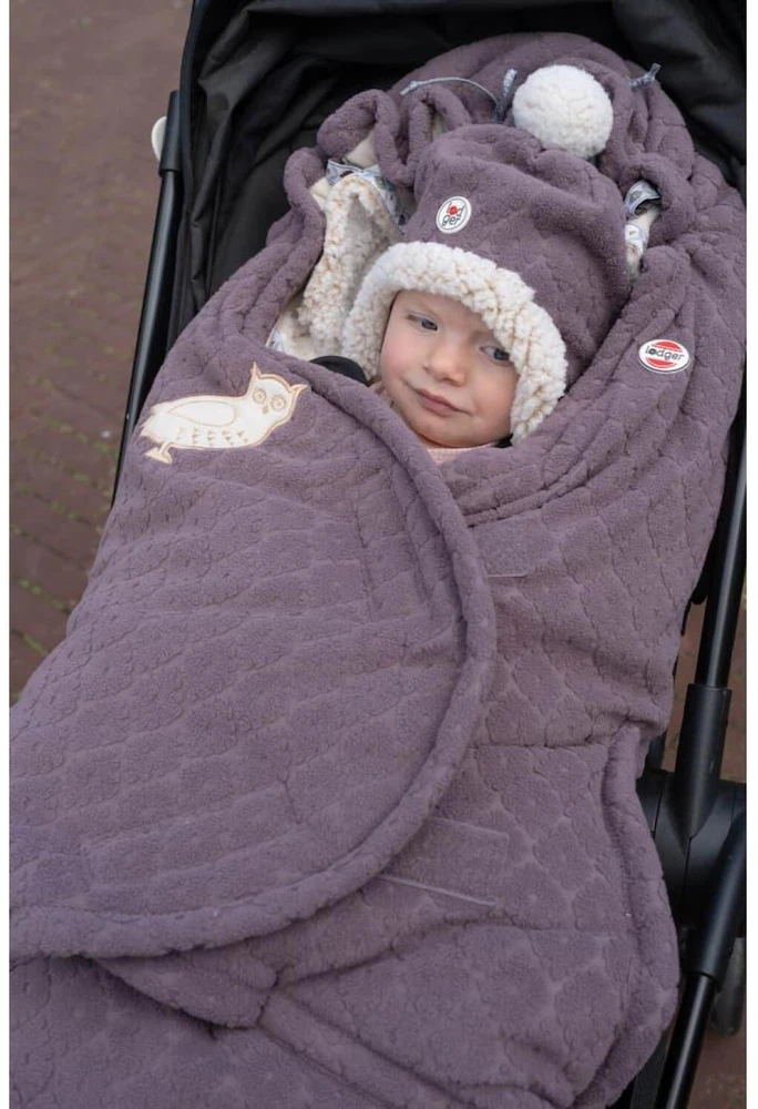 „Lodger Fleece Mauve“ vilnos striukė