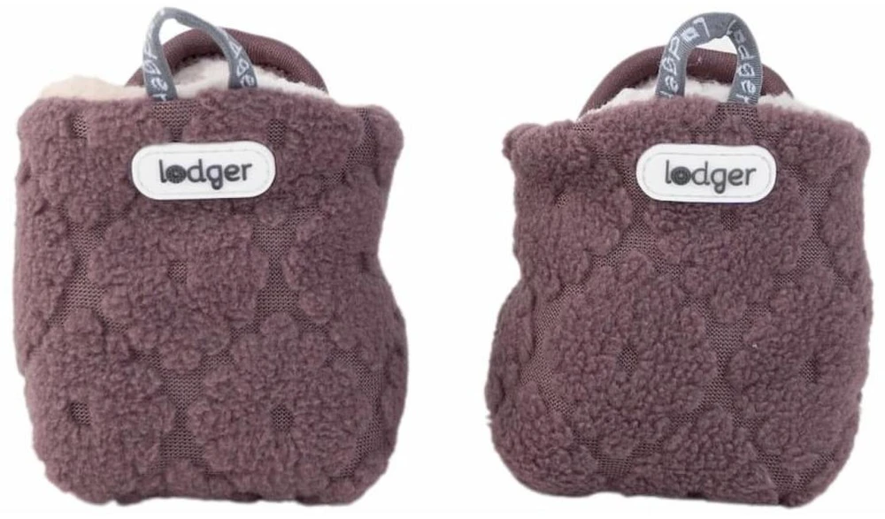 JetWorld Lodger Slipper Folklore Fleece Slippers Mauve 12-18m SL 330_12-18