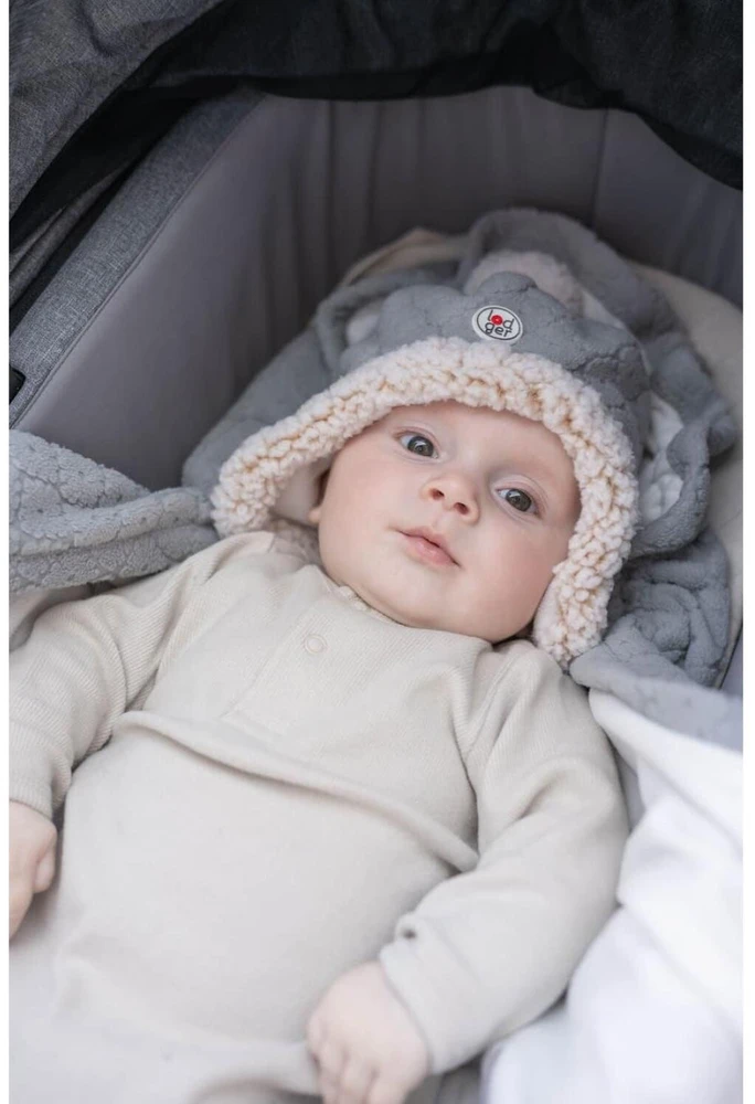 Aptel Action! Lodger Hatter Folklore Fleece hat Drizzle 12-24m HT 629_12-24