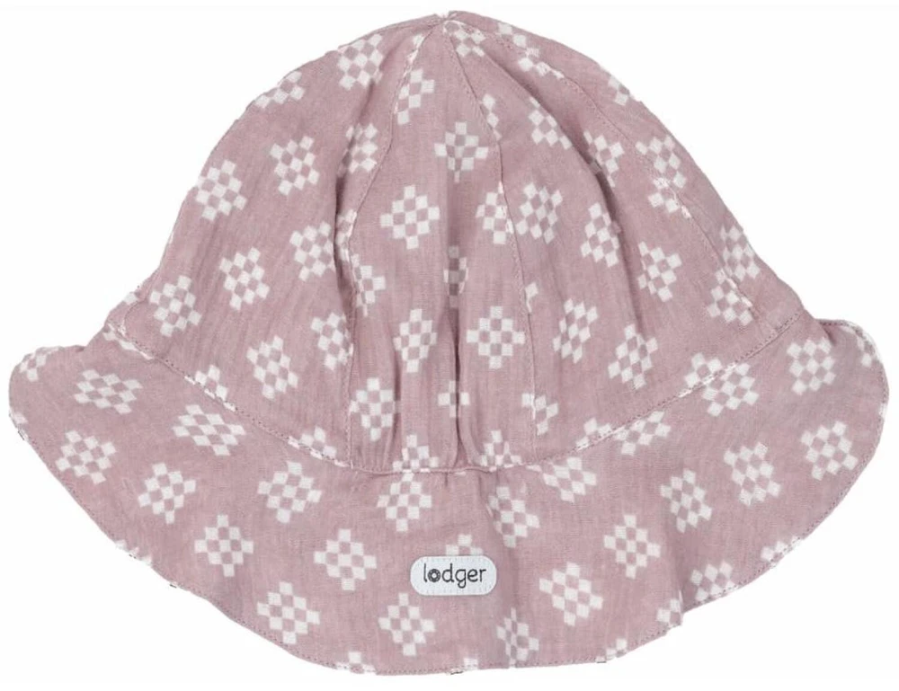 Aptel (V)Action! Lodger Hatter Tribe Muslin cotton child cap Rose 3 - 6 months HT 107 3-6