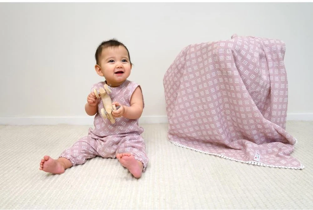 Cocoon Sale! Lodger Hipster Tribe Muslin summer baby hipster pants Rose 68 cm HS 107_68