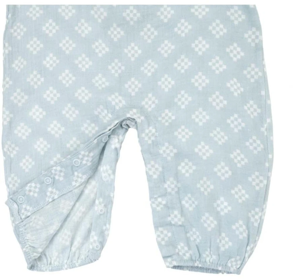 Cocoon (V) Izpārdošanas cena! Lodger Jumper Tribe Muslin mazuļu rāpulis bez pēdiņām Ice Flow 74 cm JP 105_74