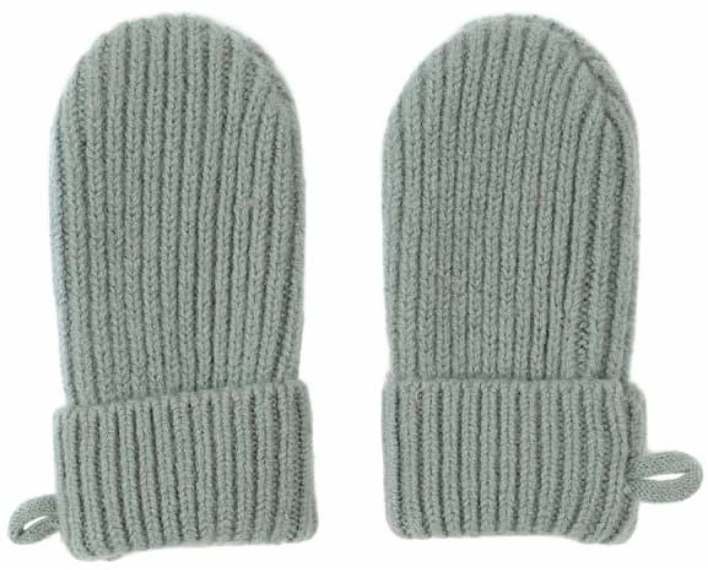 TB Print Lodger Mittens Folklore Merino wełniane rękawiczki Silk 12-24m MTM 109_12-24