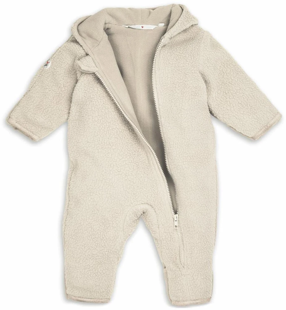NISSENS Lodger Skier Teddy jumpsuit 0-3 months. size 62. Birch SKT 599_0-3