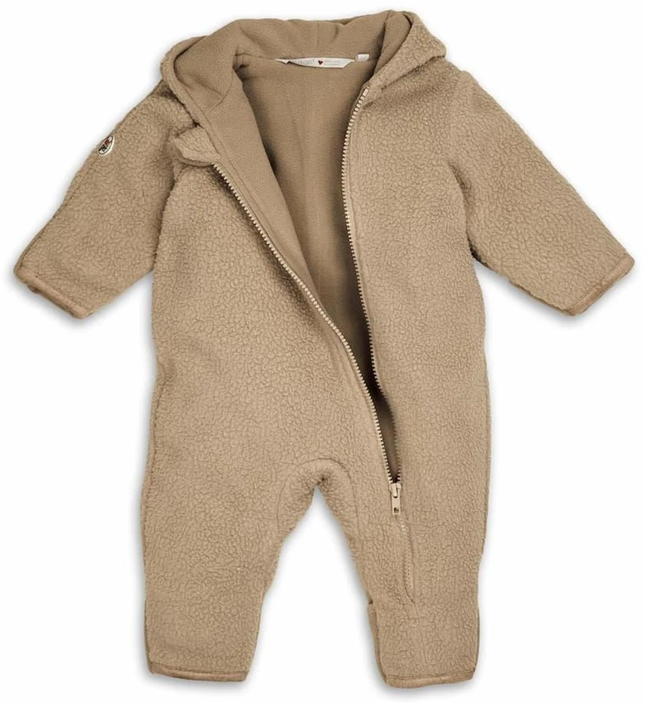 Lorgar Lodger Skier Teddy Jumpsuit 0-3 months. Size 62. rusvai gelsvas SKT 630_0-3