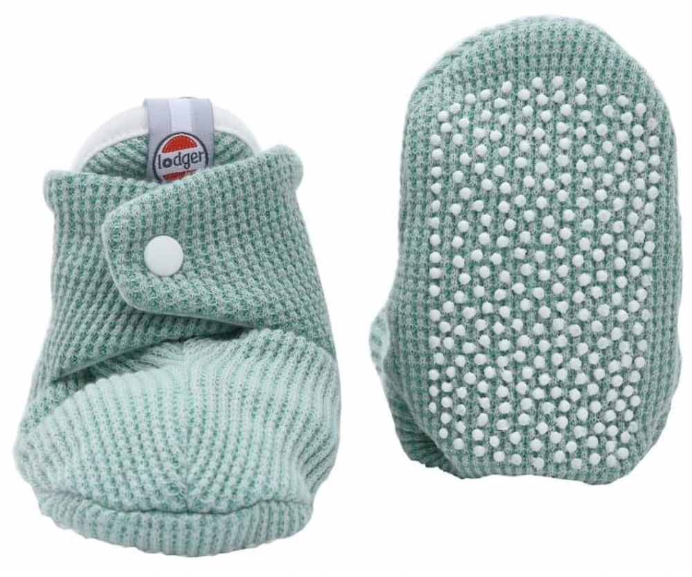 Crocs Lodger Slipper Ciumbelle medvilninės šlepetės 3-6m Šiltos Žalias SLC 080_3-6