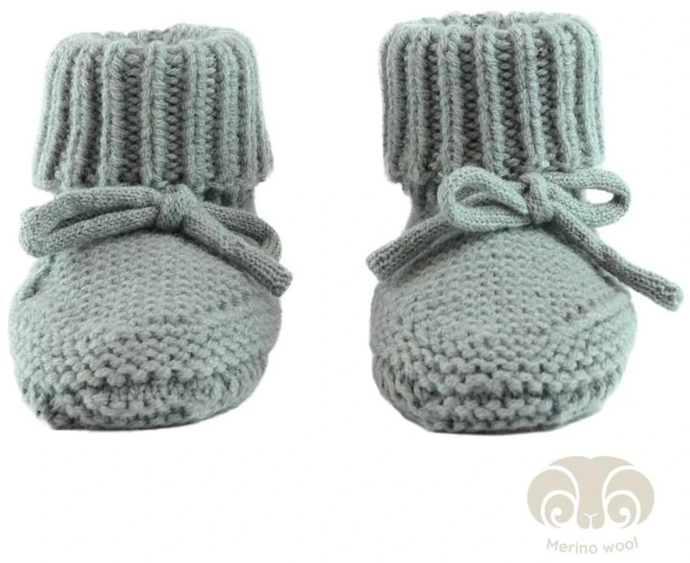 Monster Clippers Lodger Slipper Folklore merino wool slippers Silk 0-6m SLM 109_0-6