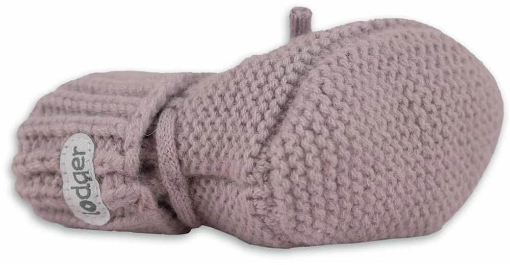 Monster Clippers Lodger Slipper Merino wool slippers Rose 0-6m SLM 107_0-6