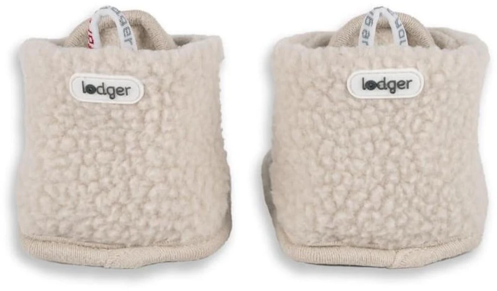 TB Print New! Lodger Slipper Teddy slippers Birch 6-12m SLT 599_6-12